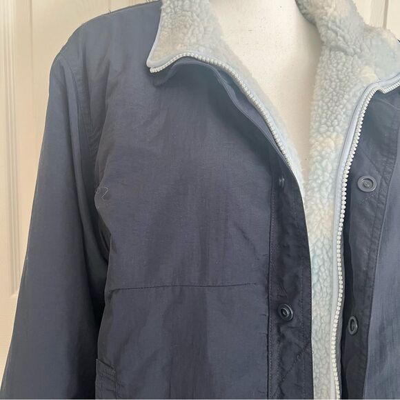 Madhappy Unisex Outdoors Reversible Nylon Jacket Blue Medium NEW - Picture 8 of 12